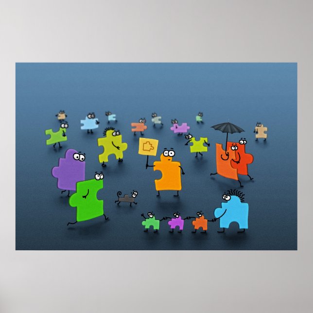 Póster Pieza faltante (Frente)