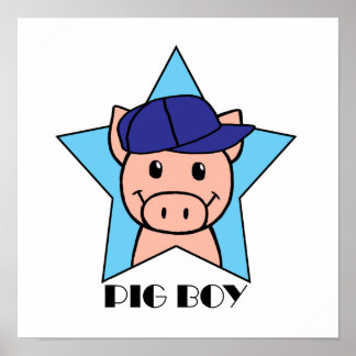 Póster Pig Boy