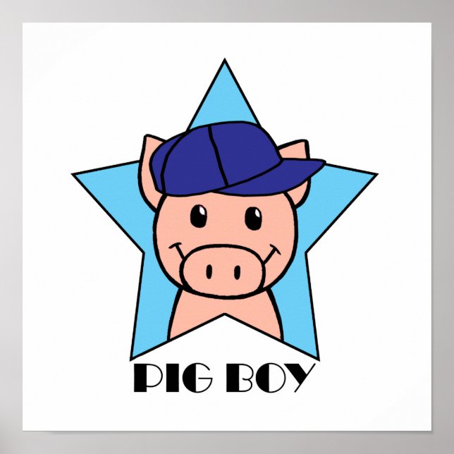 Póster Pig Boy (Frente)