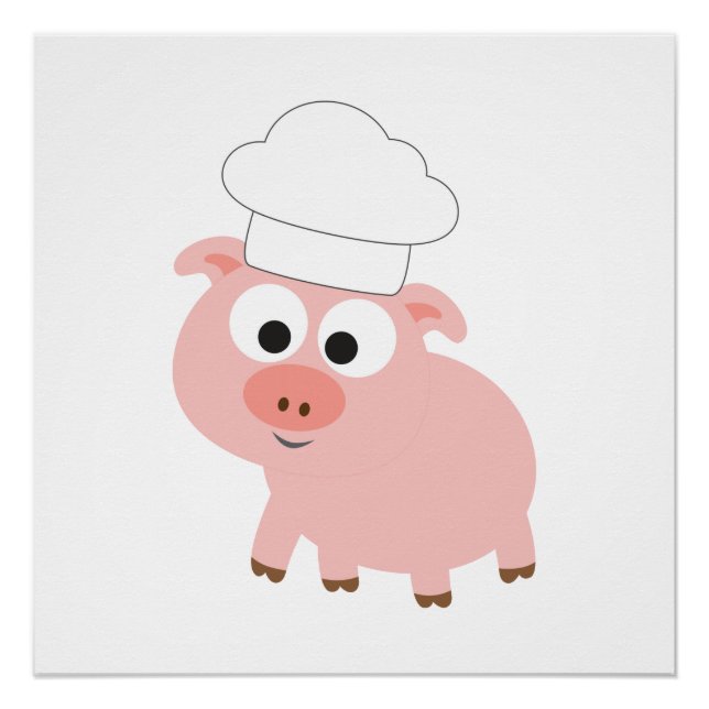 Póster Pig Chef (Anverso)