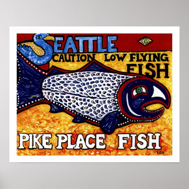 Póster Pike Place Fish (Frente)