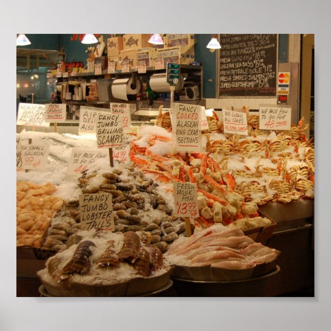 Póster Pike Place Market (Frente)