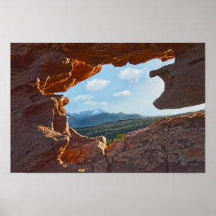Póster Pikes Peak Enmarcado, Colorado
