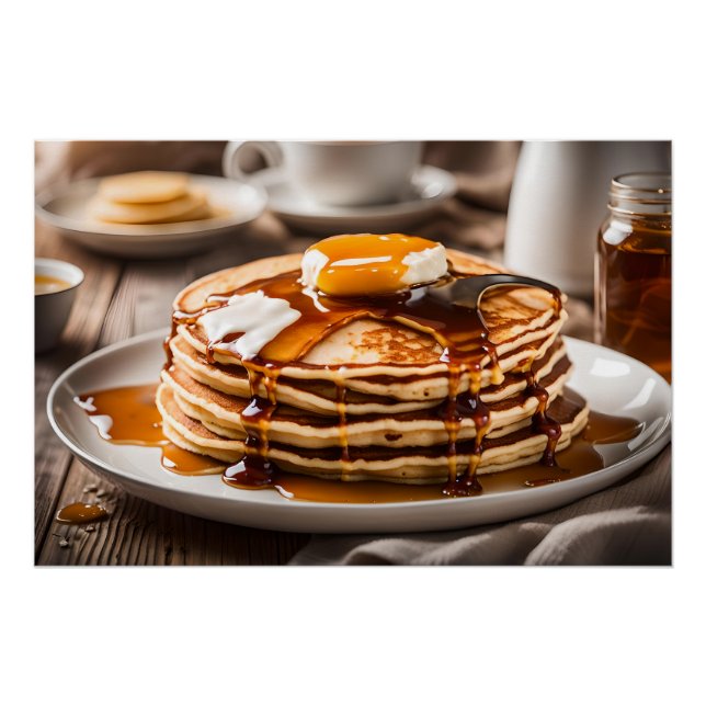 Póster Pila De Crepes (Anverso)