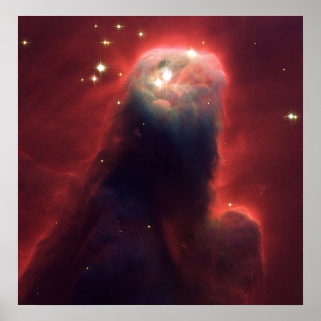 Póster Pilar de gas cone nebulosa (NGC 2264)-Star-Forming (Frente)