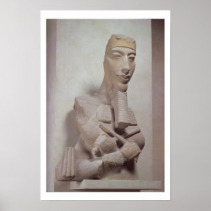 Póster Pilar de Osirid de Akhenaten (1365-1349 A.C.) del