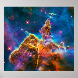 Póster Pilar y Jets en la Nebulosa Carina, ZGOS