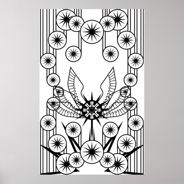 Póster Pilares de la creación (Frente)