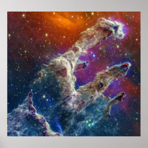 Póster Pilares de la Creación Águila Nebulosa M16 NGC 661
