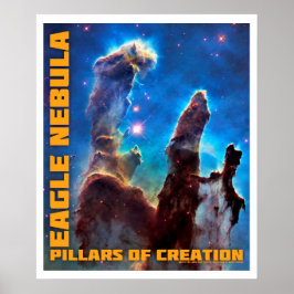 Póster Pilares de la Creación de la Nebulosa del Águila