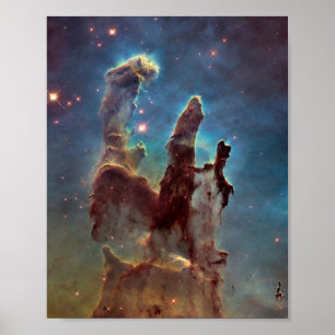 Póster Pilares de la Creación — Hubble 2014