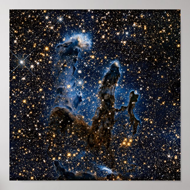 Póster Pilares De La Nebulosa Del Águila De La Creación C (Frente)