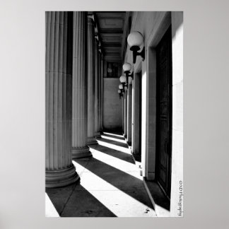 Póster Pilares de luz