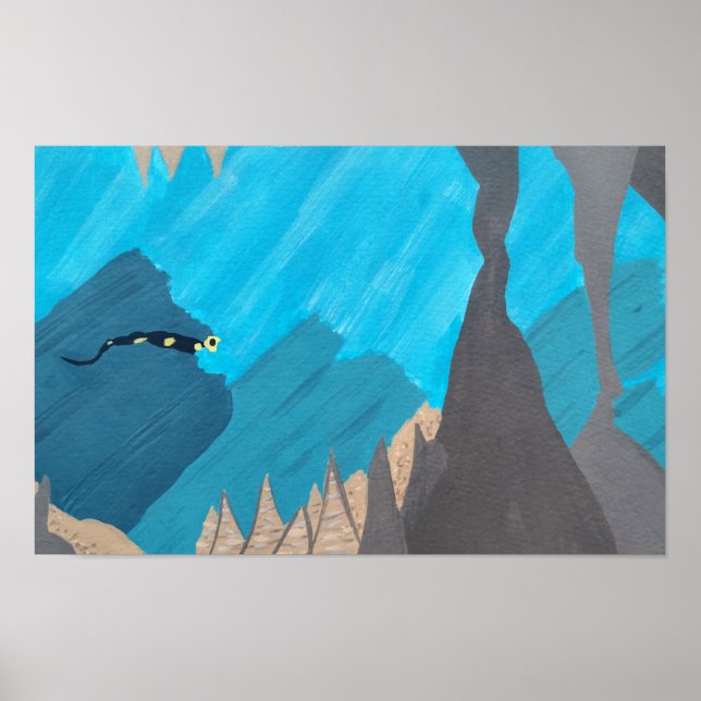 Póster Pilares rocosos (Frente)