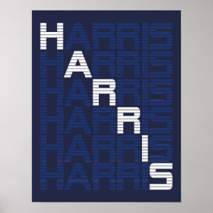 Póster Pilas de texto HARRIS