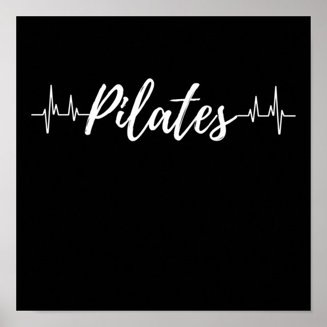 Póster Pilates (Frente)