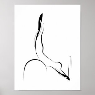 Póster Pilates posponen poster