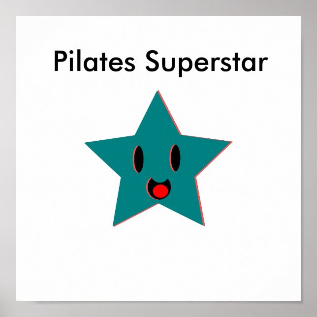 Póster Pilates Superstar (Frente)