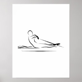 Póster Pilatos - remando en el poster reformador