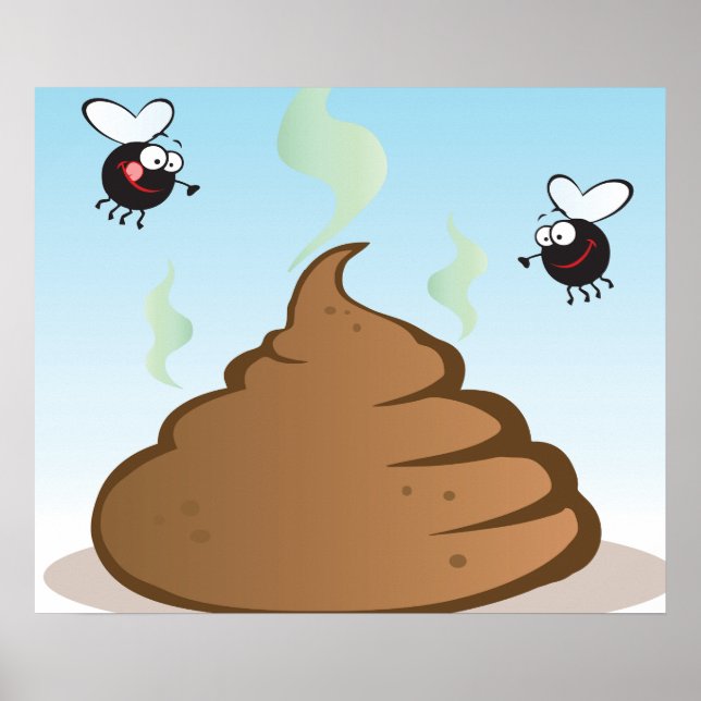 Póster Pile Asqueroso De Poop (Frente)