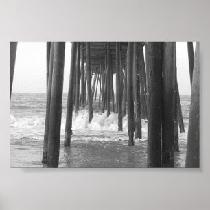 Póster Pilones del muelle