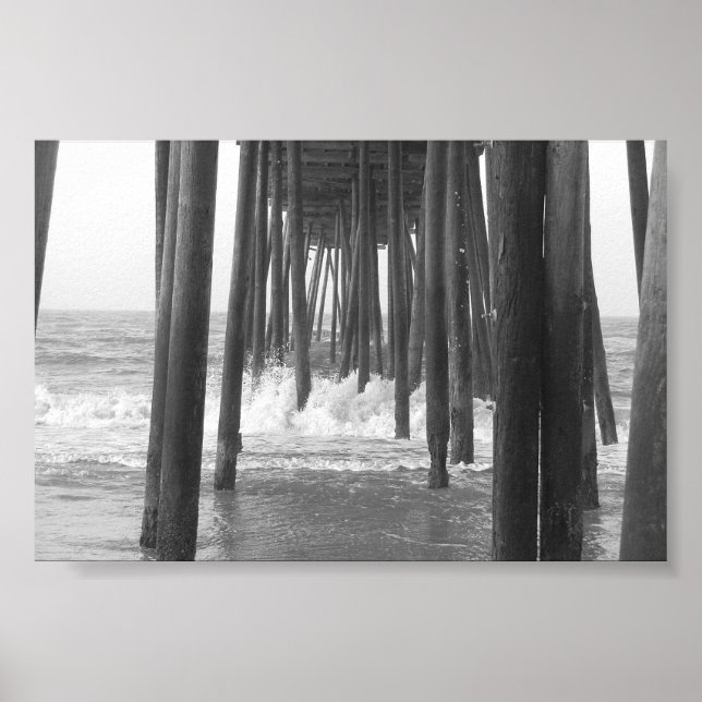 Póster Pilones del muelle (Frente)