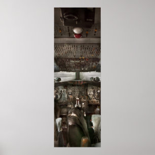 Póster Piloto - Cockpit - Necesitamos uno o dos pilotos