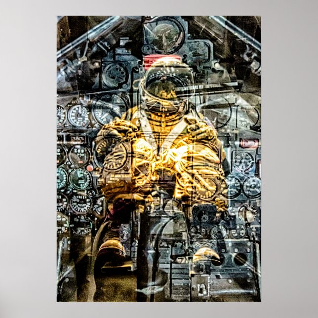 Póster Piloto de pruebas (Frente)