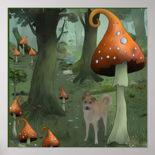 Póster Pilzwald (Frente)