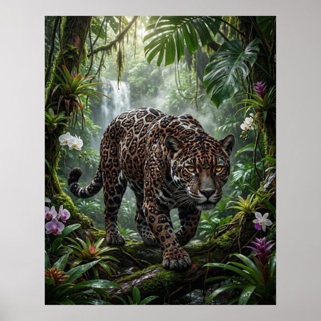 Póster Pimienta Negra Jaguar (Frente)