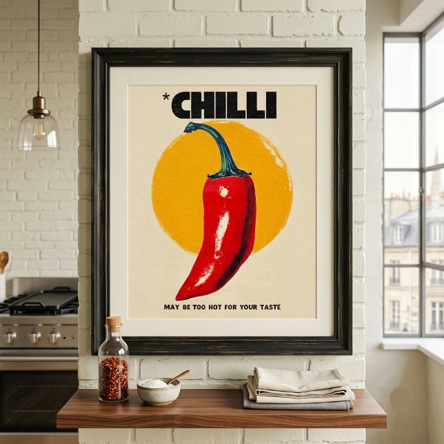 Póster Pimiento Vintage (Subido por el creador)