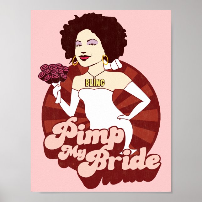 Póster Pimp My Bride (Frente)