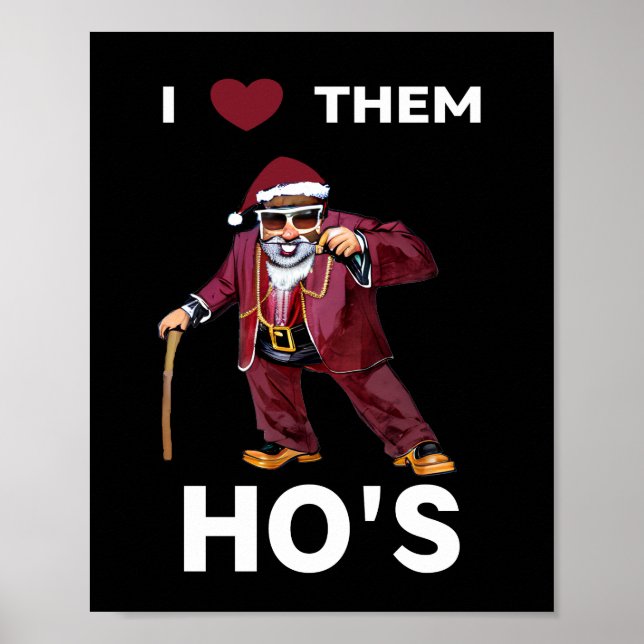 Póster Pimp Santa (Frente)
