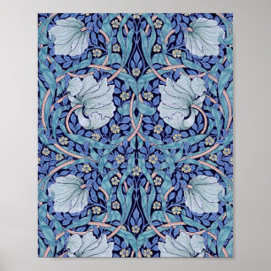 Póster Pimpernel Blue, William Morris