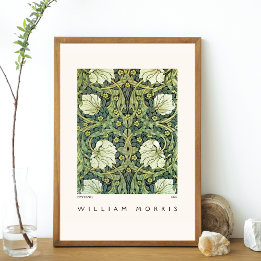 Póster Pimpernel Design William Morris Modern