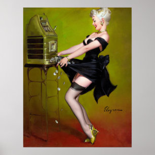 Póster Pin que gana para arriba