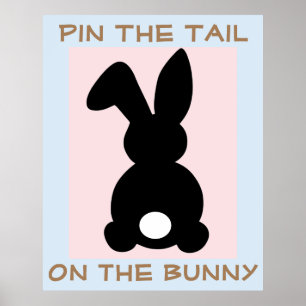 Póster Pin The Tail On The Bunny