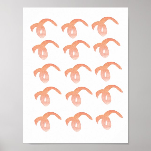 Póster Pin the Tail Pig Tails Farm Animals Chica Birthday (Frente)