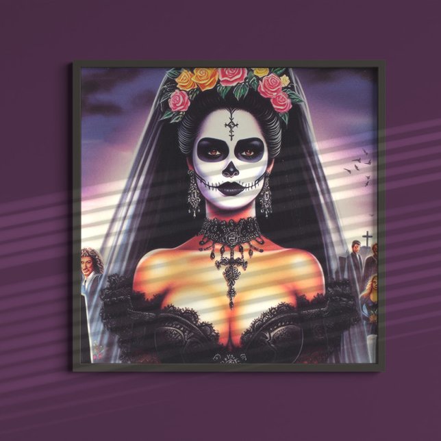 Póster Pin-up Retro Gótico Hispano (Subido por el creador)
