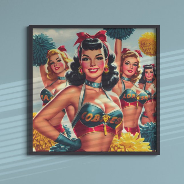 Póster Pin-ups Retro CheerLeer (Subido por el creador)