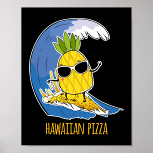 Póster Piña Pizza Hawaiana Pizza Piña En Pizza