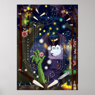 Póster Pinball Machine
