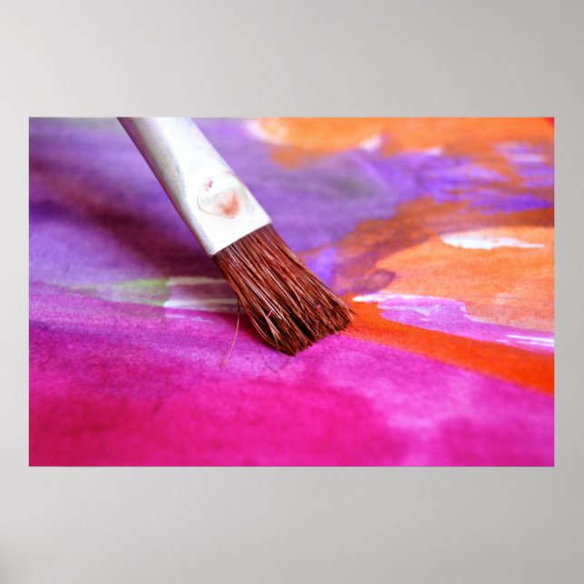Póster Pincel (Frente)