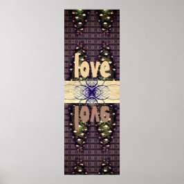 Póster Pine Cone Monogram Shishka