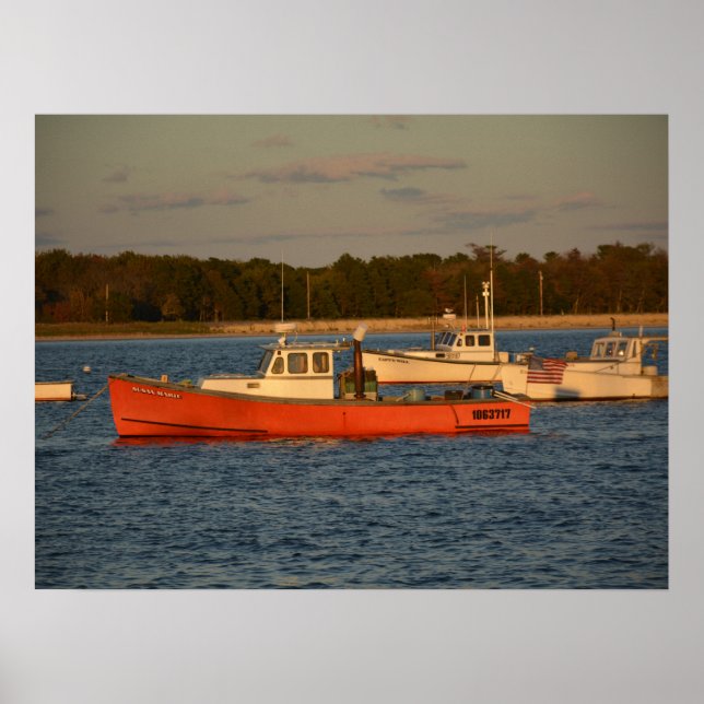 Póster Pine Point Maine 24" x 18",  Poster (Frente)