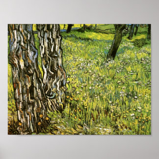 Póster Pine Trees & Dandelions Van Gogh Bella Artes