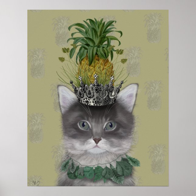 Póster Pineapple Cat (Frente)