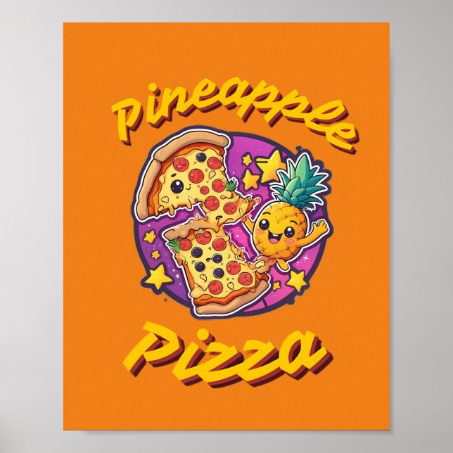 Póster Pineapple Pizza (Frente)