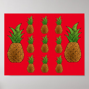 Póster Pineapples Thunder_Cove