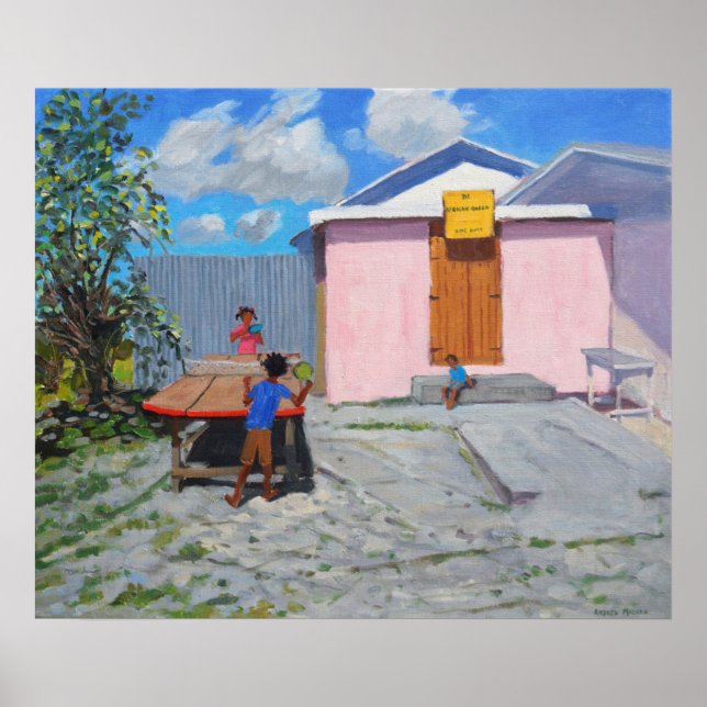 Póster Ping Pong De African Queen Hideaway (Frente)